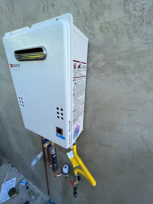 Tankless water heater installation for Sea Isle Park homes